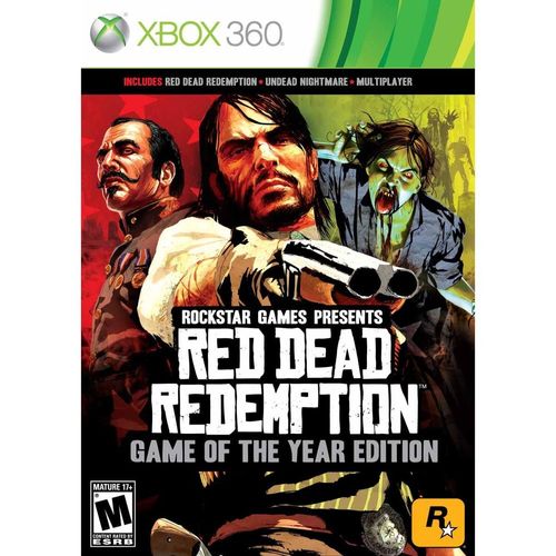 Xbox 360 - Red Dead Redemption (Game of The Year Edition) - waz
